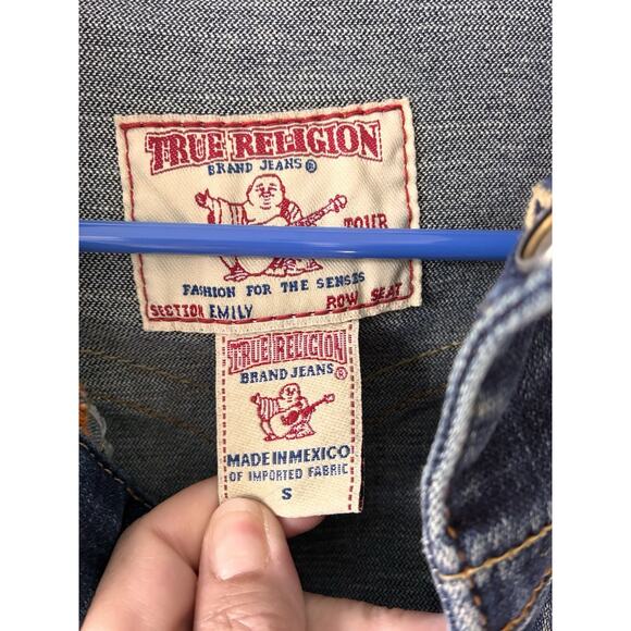 True Religion Women's Emily Western Jacket Size small *READ - Picture 3 of 12